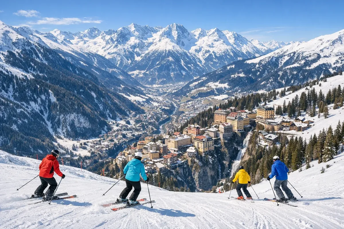 Toppkjøring i Bad Gastein