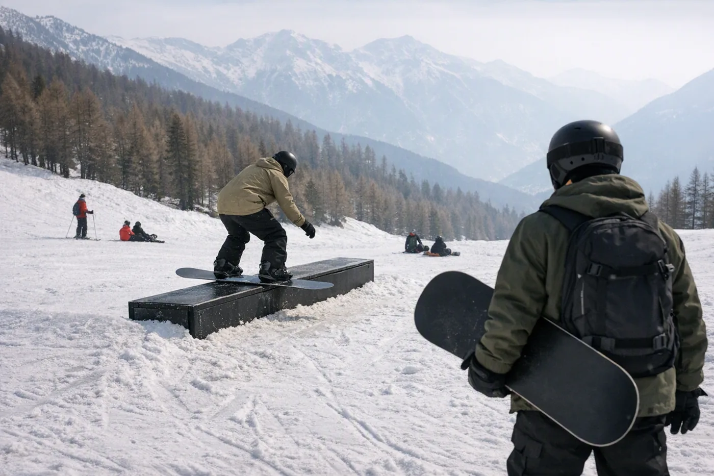 Toppkjøring i Bardonecchia