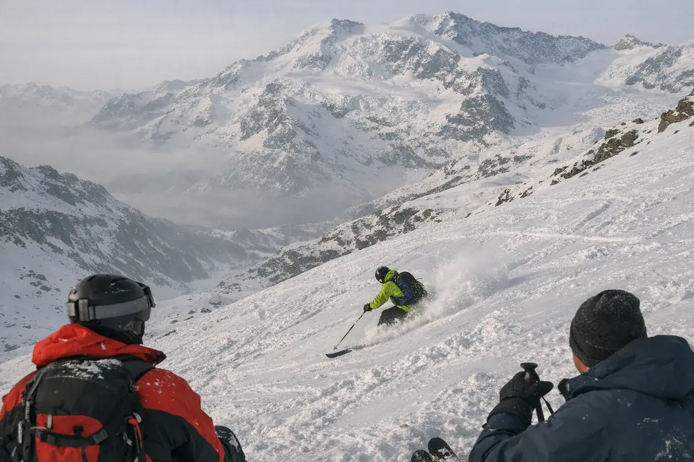 Toppkjøring i Gressoney-La-Trinité