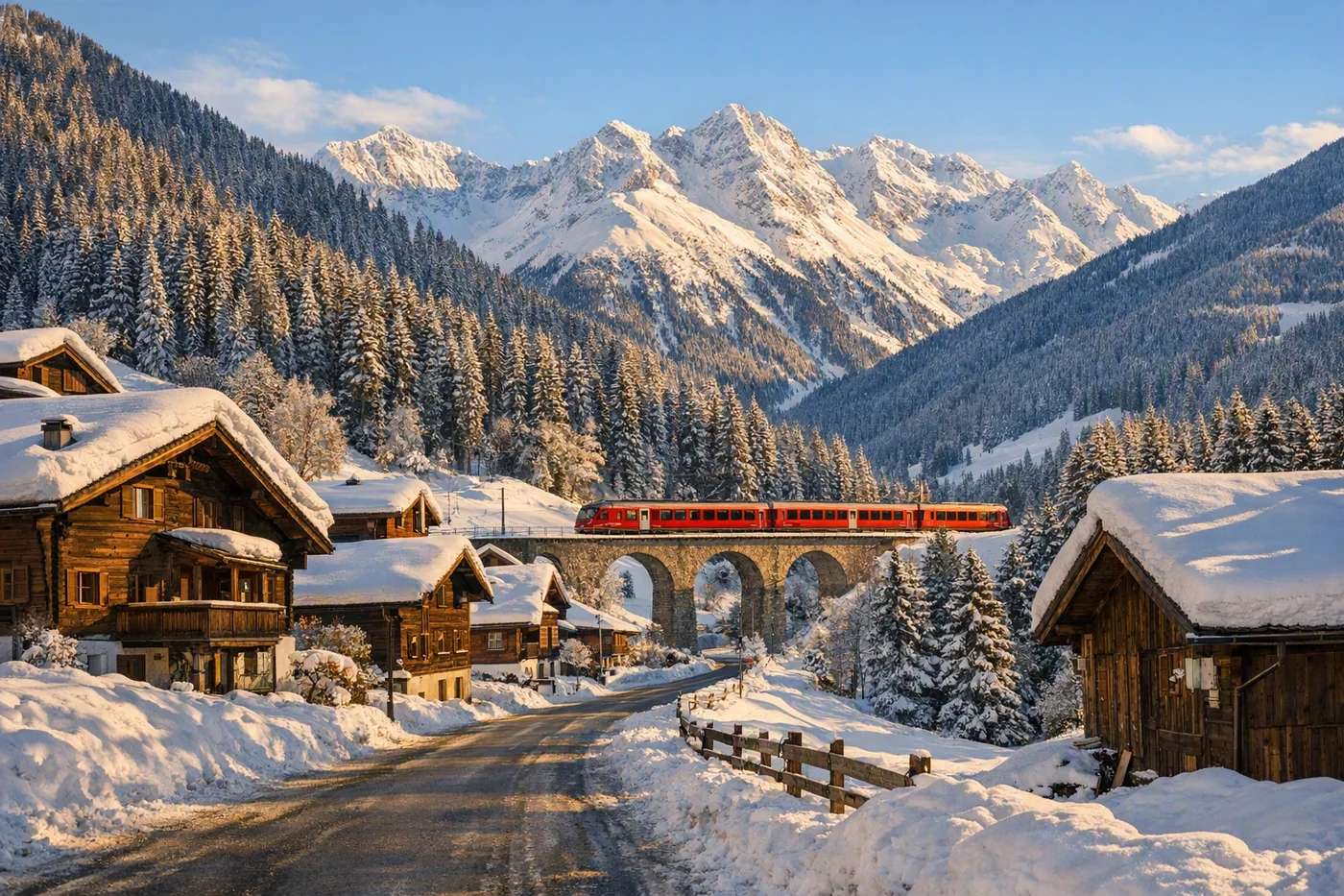 Skiferie i Klosters i Švýcarsko