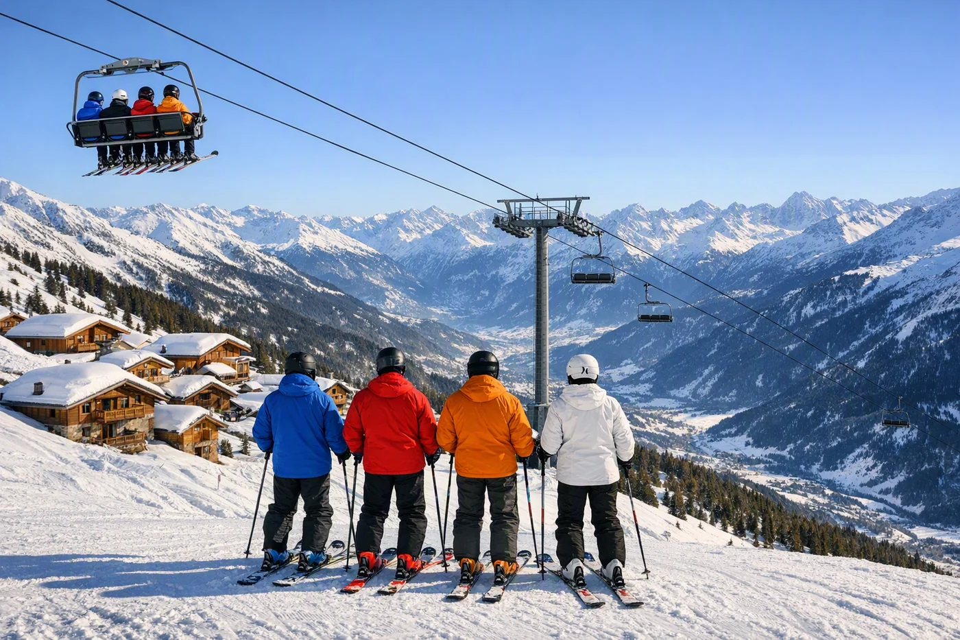 Lyžařské středisko La Rosiere, Francie