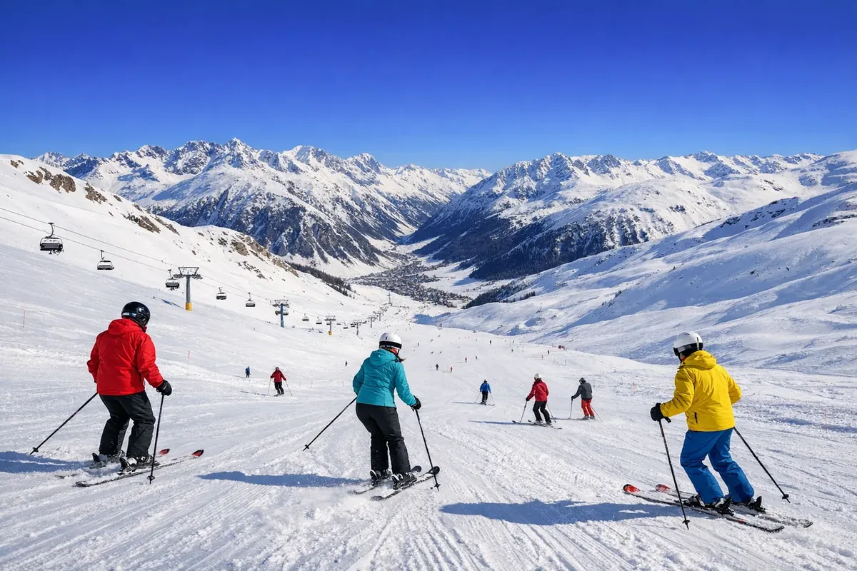Toppkjøring i Livigno