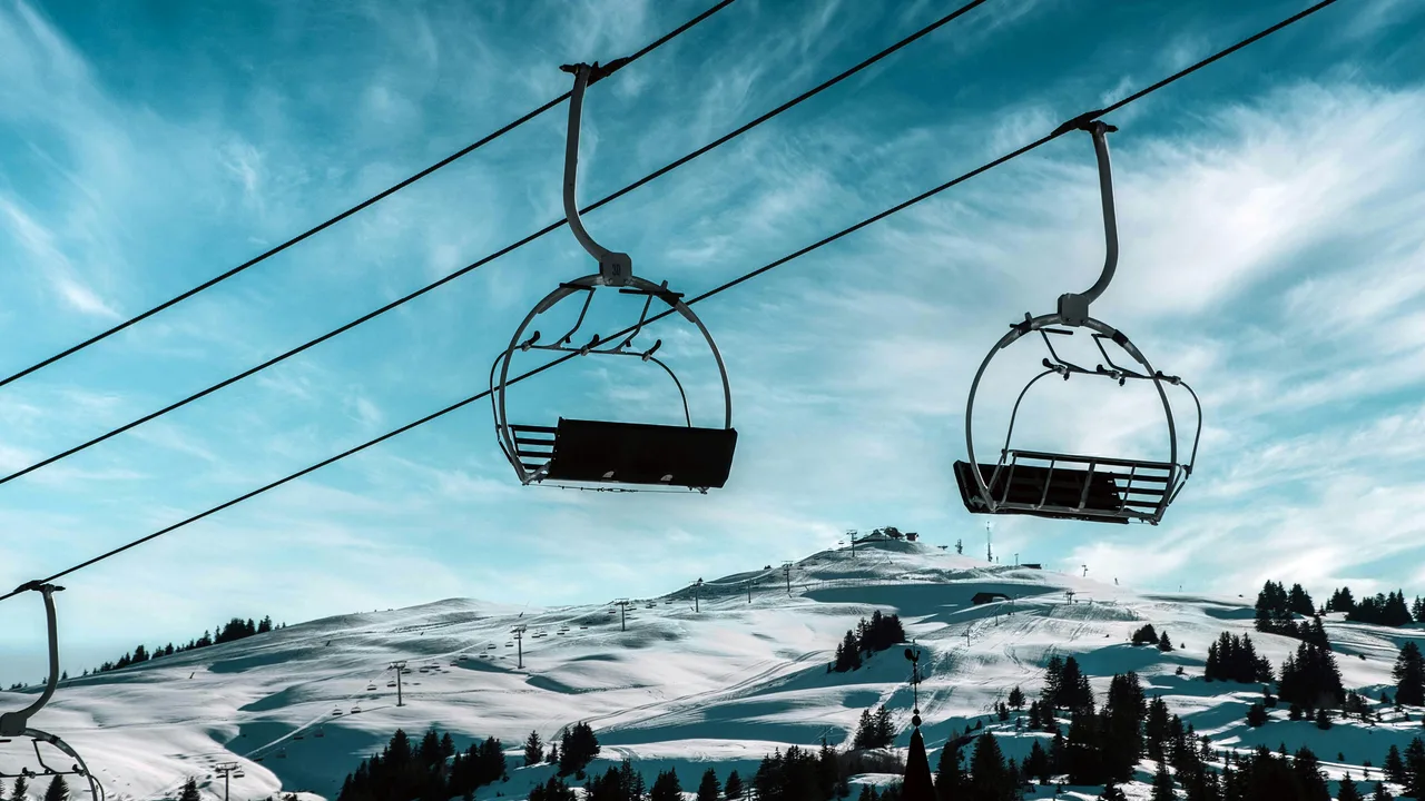 Lyžařské středisko Megève, Francie