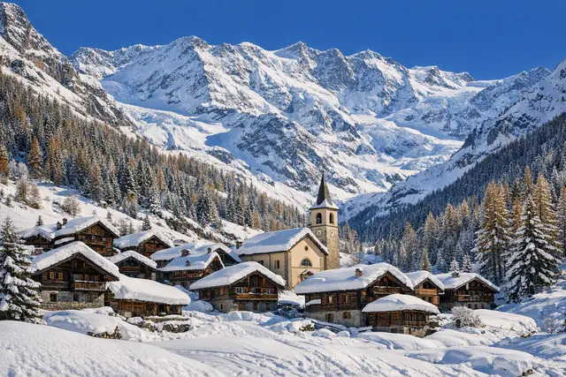Skiferie i Gressoney-La-Trinité