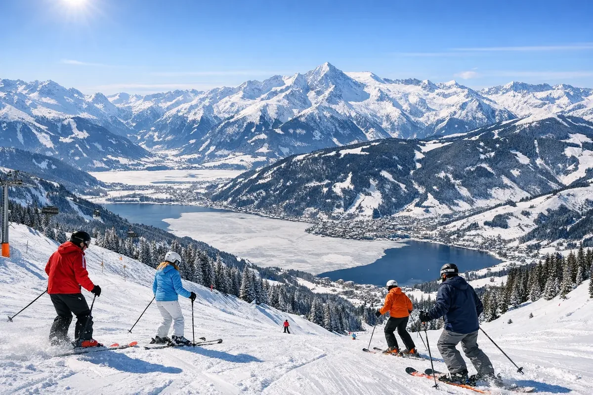 Toppkjøring i Zell am See